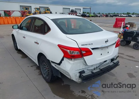 2017 Nissan Sentra Sv z USA, uszkodzony, nr VIN 3N1AB7AP1HY320175